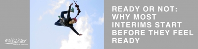 Ready Or Not: Starting Before You Feel Ready