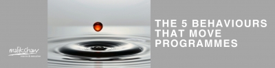The 5 Behaviours That Move Programmes